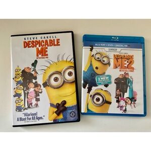 Despicable Me DVD + Despicable Me 2 Blu-ray/DVD Combo Pack - 3-Disc Set